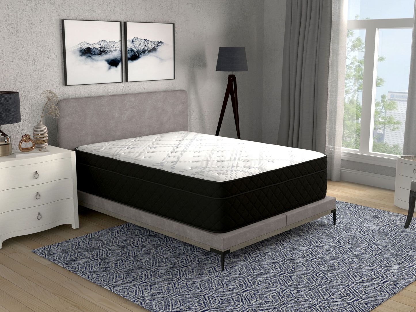 Ultimate Luxury - Ballard 17" Foam Encased Euro Top Mattress