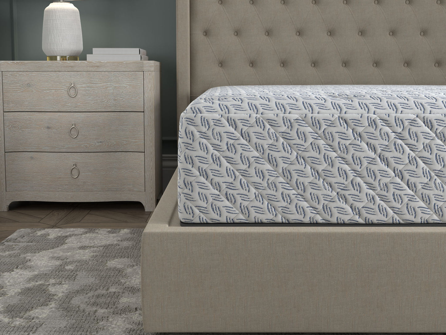 Luxury - Loraine Plush Contour Edge Hybrid Mattress