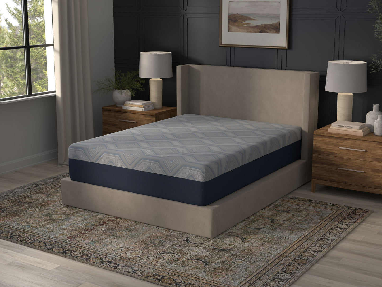 Hybrid - Percy 14" Plush Hybrid Mattress