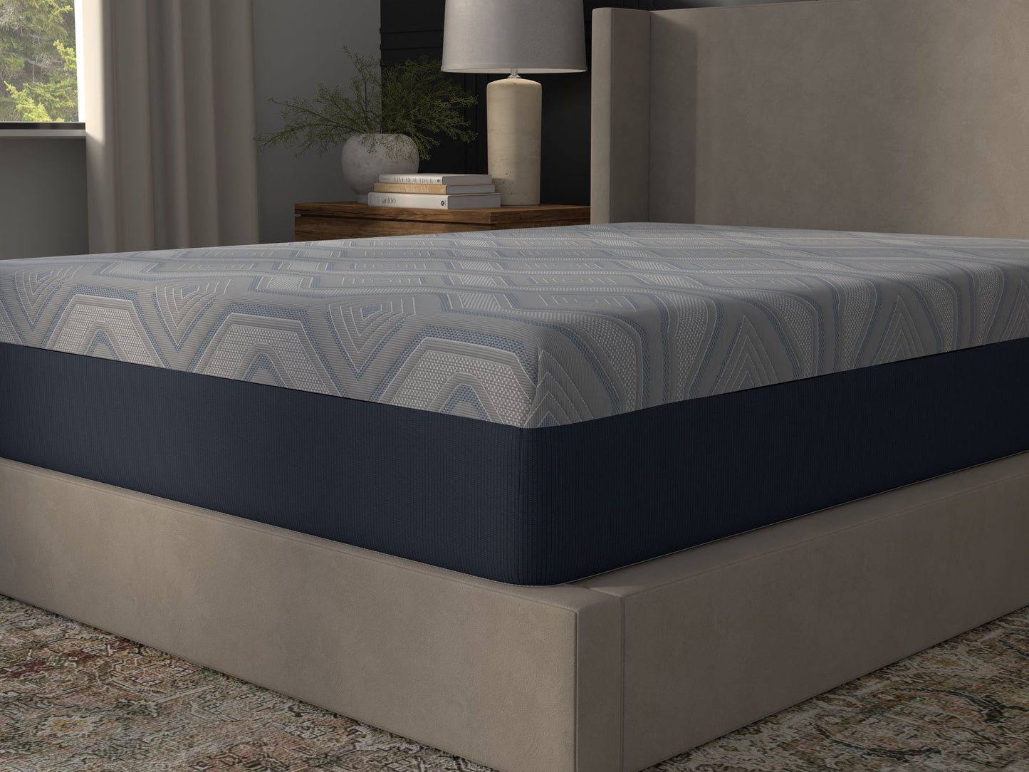 Hybrid - Percy 14" Plush Hybrid Mattress