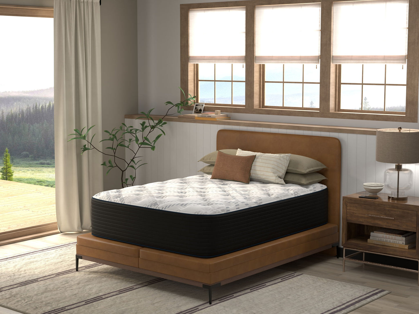 Ultimate Luxury - Ballard 16" Foam Encased Plush Latex Hybrid Mattress