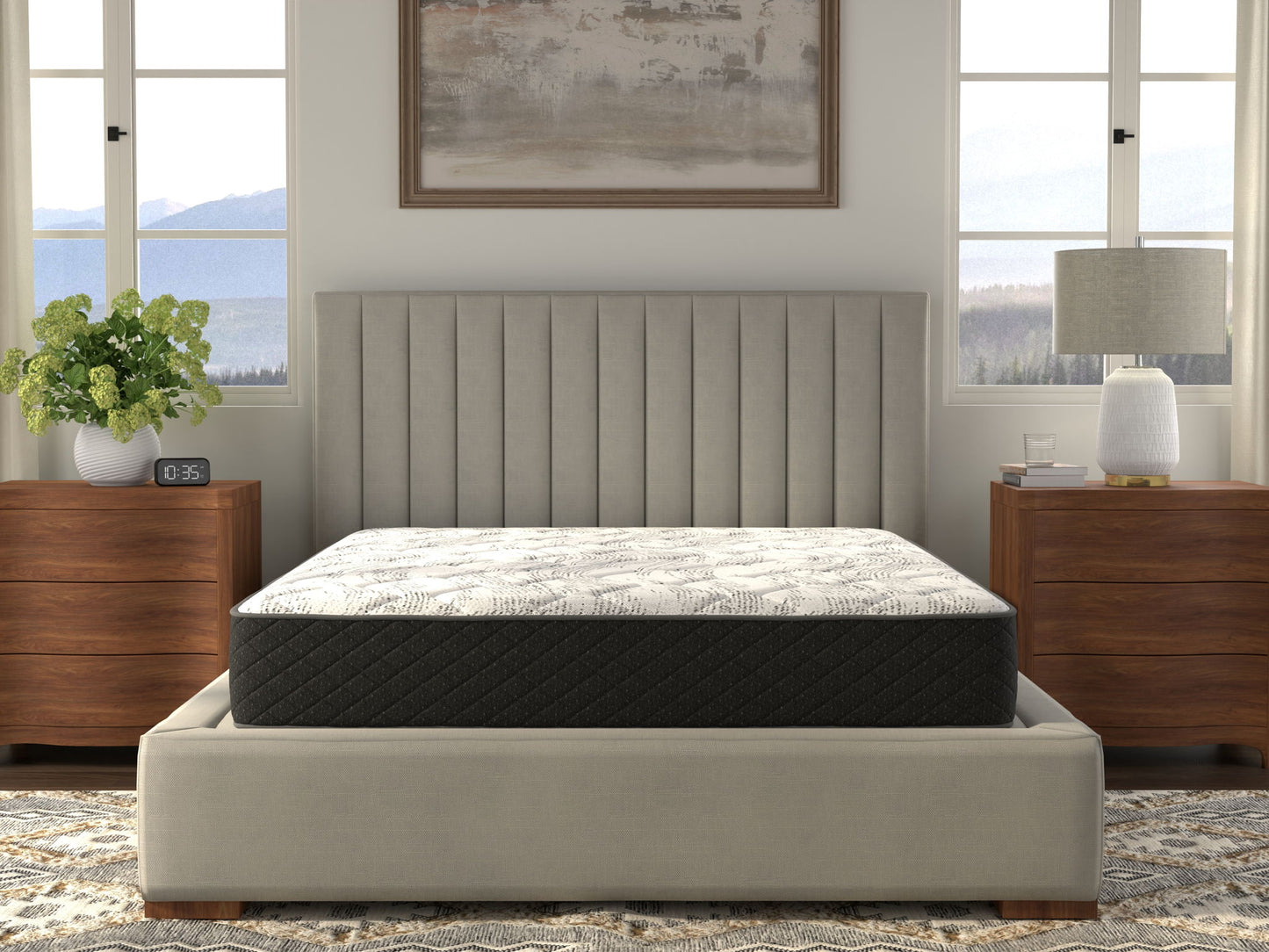 Spring - Carina Plush Hybrid Mattress