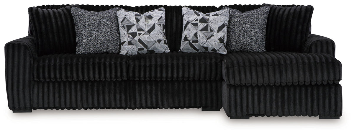 Midnight-Madness - 4 Piece Sectional Set
