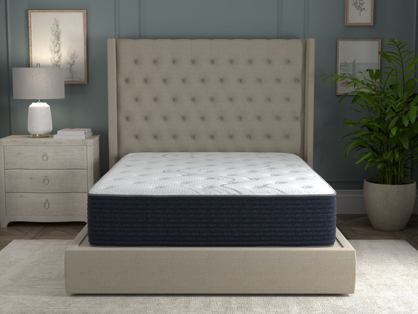 Luxury - Chason Extra Firm Hybrid Mattress