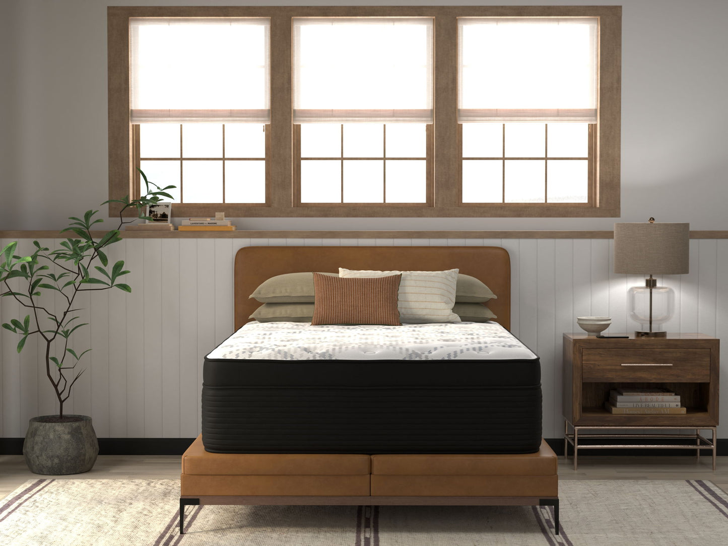 Ultimate Luxury - Ballard 17" Foam Encased Euro Top Latex Mattress