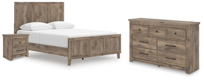 Rusticott - Panel Bedroom Set