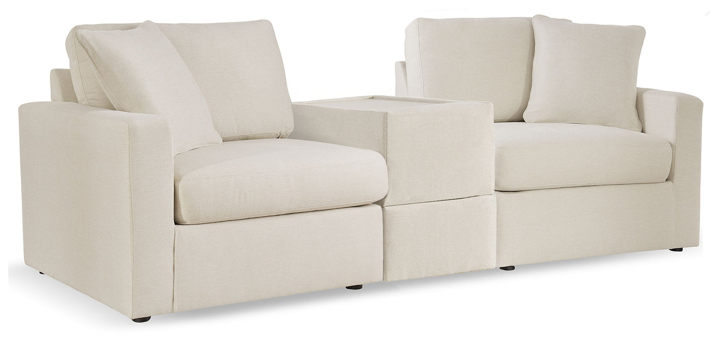 Modmax - Straight Sectional - Oyster