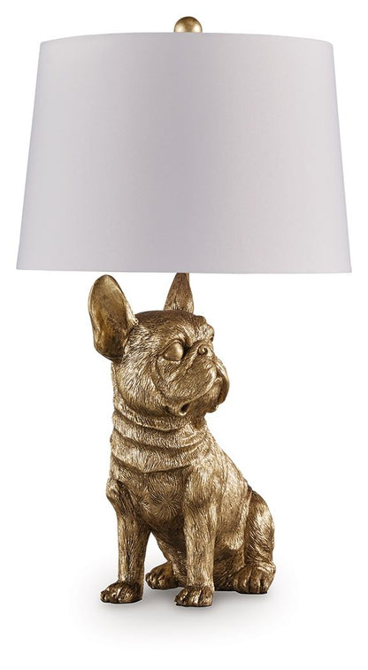 Wadeland - Poly Table Lamp - Gold Finish