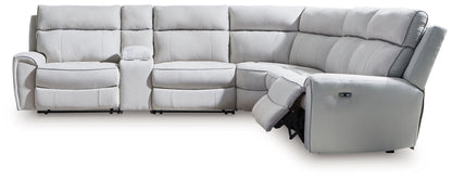 Social Pointe - Reclining Sectional