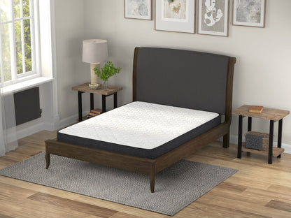 Essentials - 6" Firm Foam Mattress, Medallion Ash / Russell Black