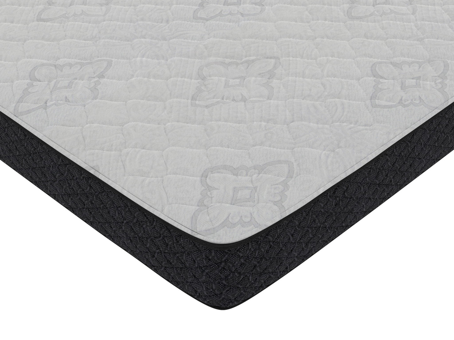 Essentials - 8" Firm Foam Mattress, Medallion Ash / Russell Black