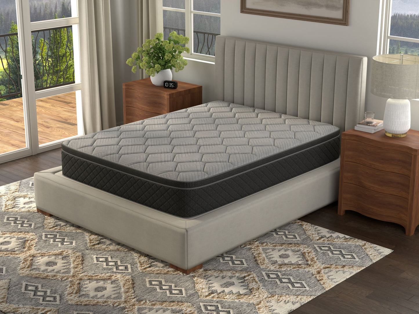 Spring - Lyra Plush Euro Top Mattress