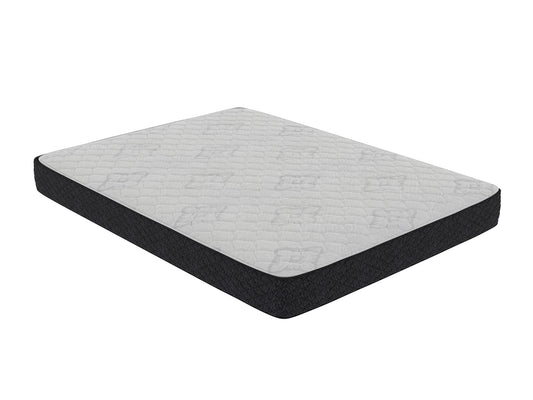 Essentials - 8" Firm Foam Mattress, Medallion Ash / Russell Black