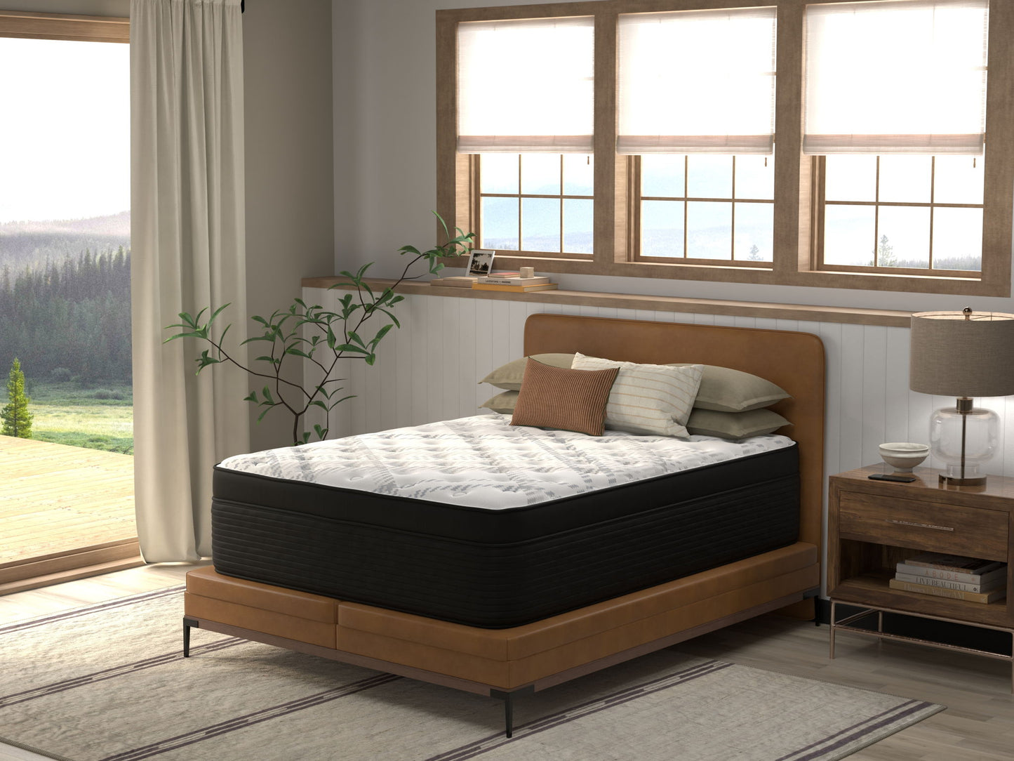 Ultimate Luxury - Ballard 17" Foam Encased Euro Top Latex Mattress