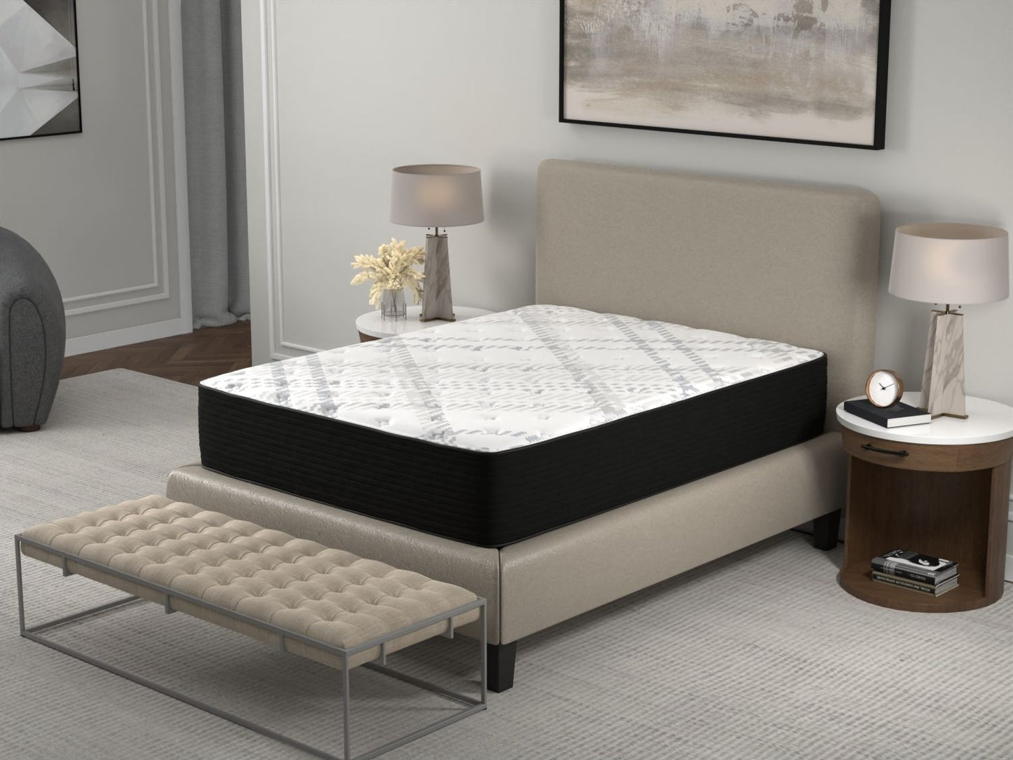 Ultimate Luxury - Ballard 16" Foam Encased Plush Hybrid Mattress