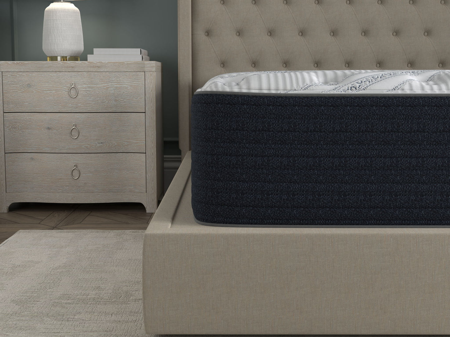 Luxury - Cinna Firm Hybrid Mattress