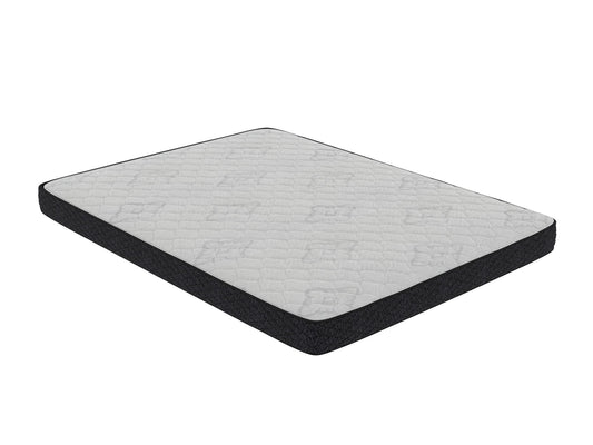 Essentials - 6" Firm Foam Mattress, Medallion Ash / Russell Black
