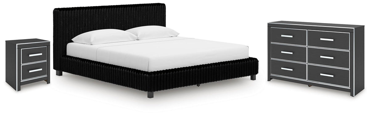 Zuraleus - Upholstered Bedroom Set