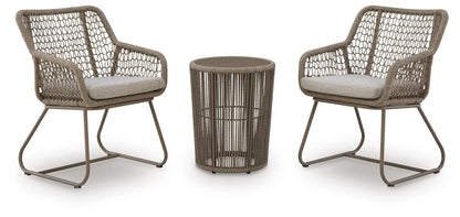 Majors Beach - Outdoor Table And 2 Chairs (Set of 3) - Beige