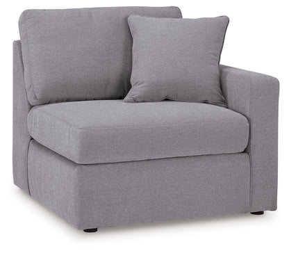 Modmax - Straight Sectional - Granite