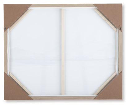 Karalen - White / Gray / Brown - Wall Art