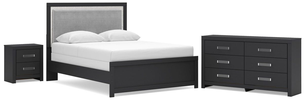 Maeling - Upholstered Panel Bedroom Set