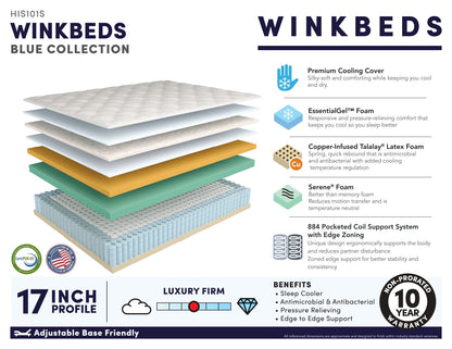 Wink Firm Double Box Top Hybrid Mattress