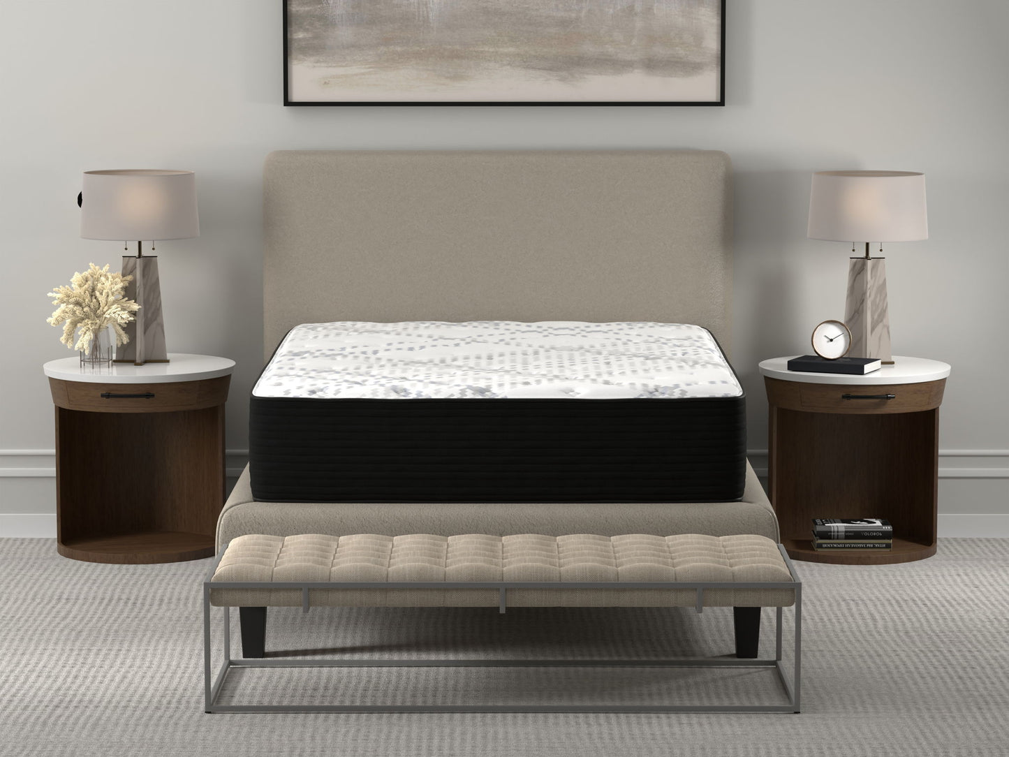 Ultimate Luxury - Ballard 16" Foam Encased Plush Hybrid Mattress