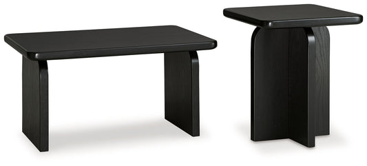 Mitchalli - Occasional Table Set (Set of 2) - Black