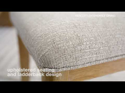 Isanti - Dining Room Side Chair (Set of 2) - Light Brown / Black